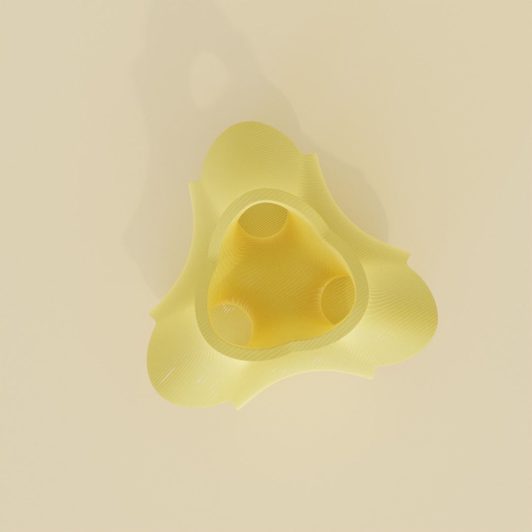 Tetrahedra Solid Math Art 3D print model_7