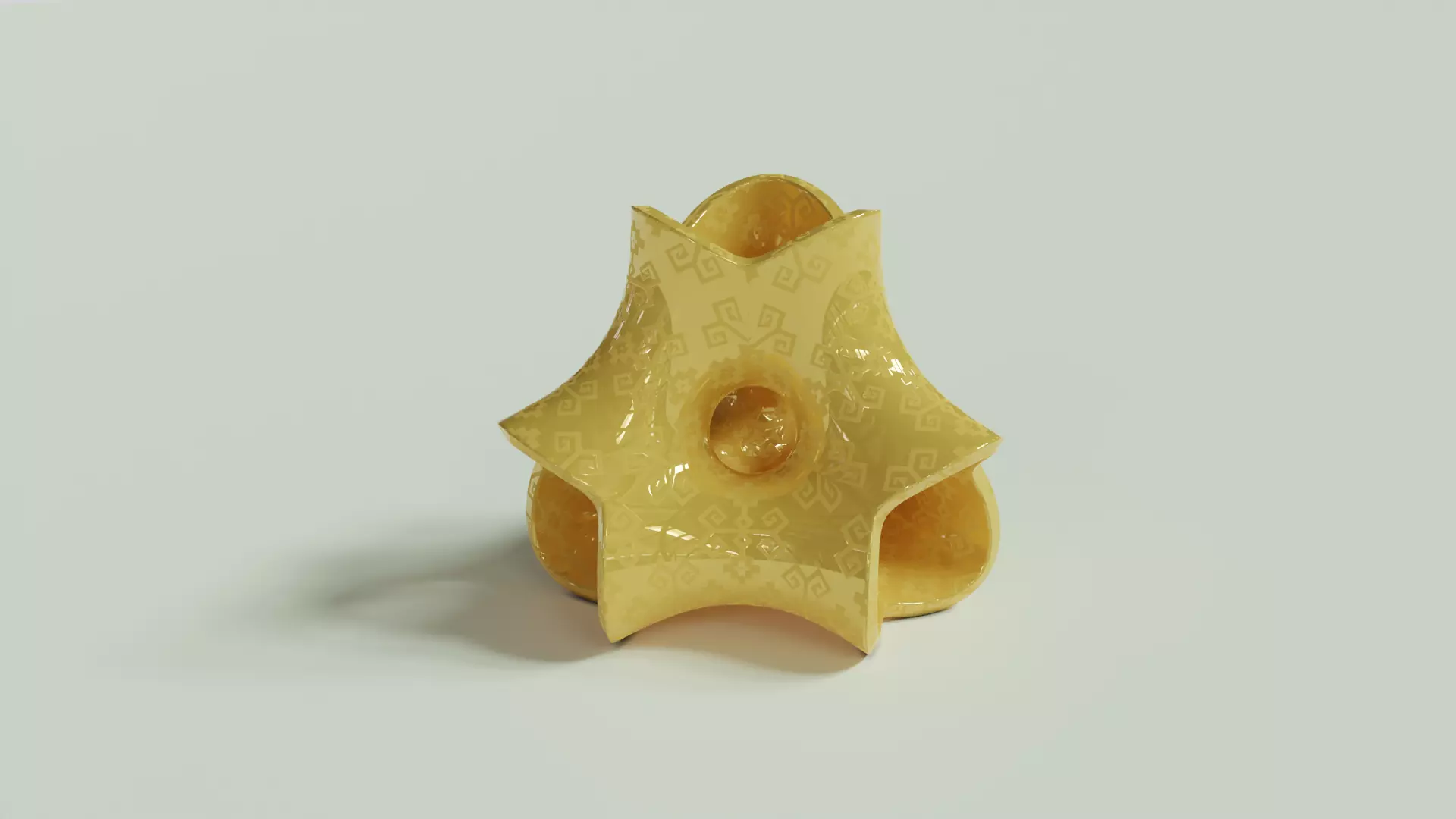 Tetrahedra Solid Math Art 3D print model_0