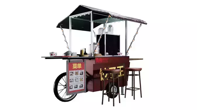 Asian Food Stand