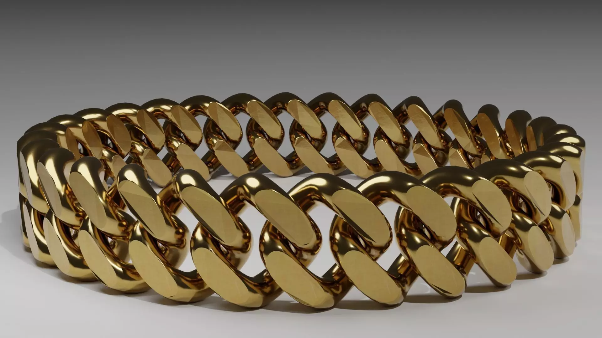 Gold Chain - BLING 3D model