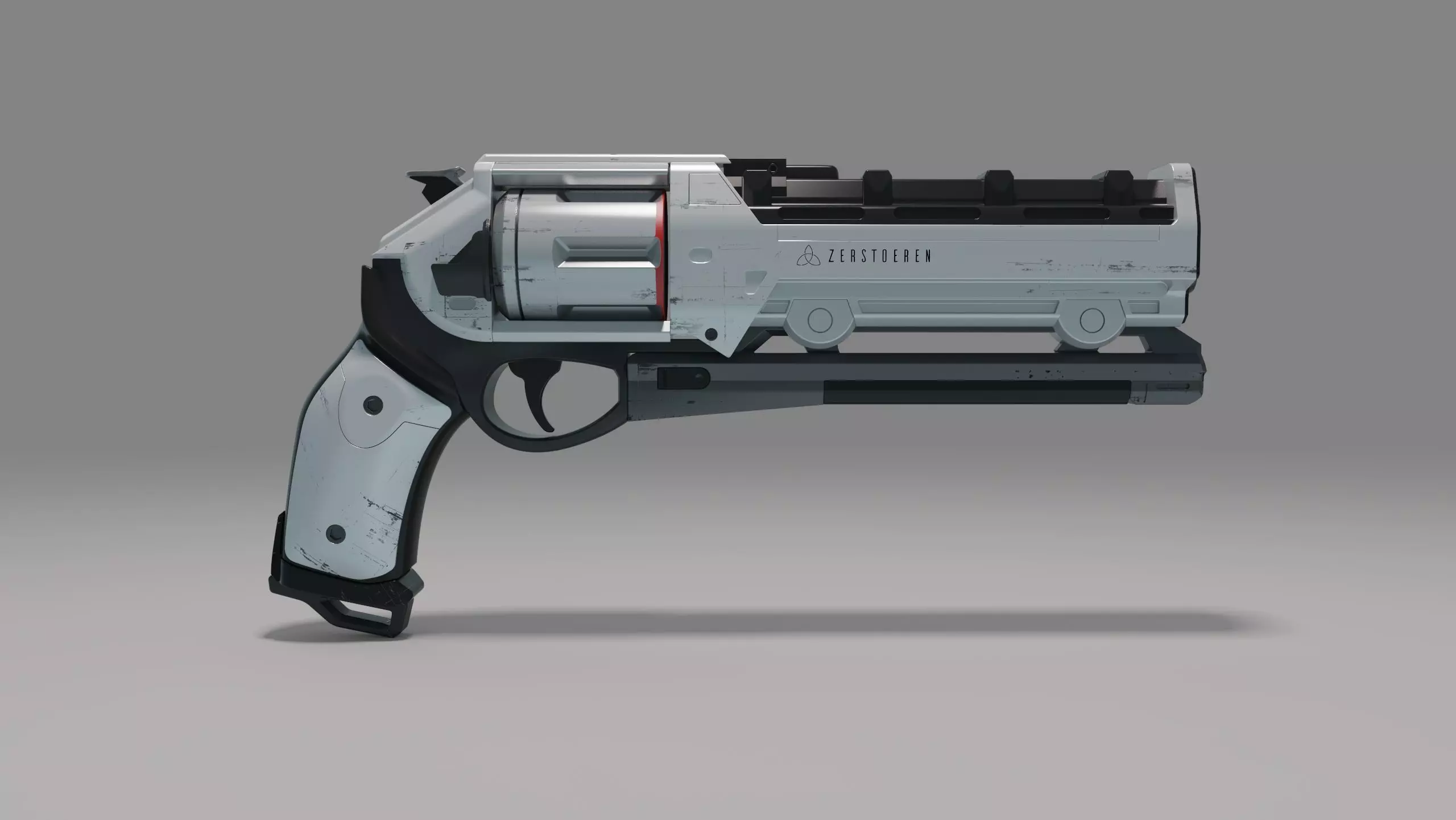 Destiny 2 Ace of Spades 3D model_0