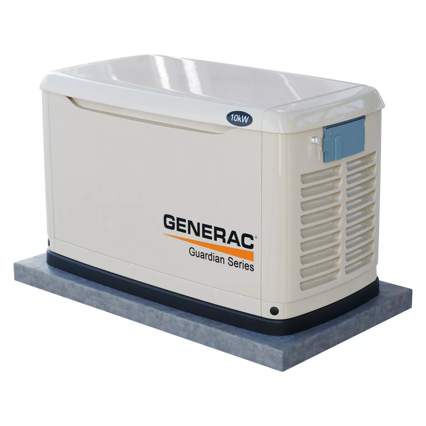 Generac Gas Generator 3D model_0