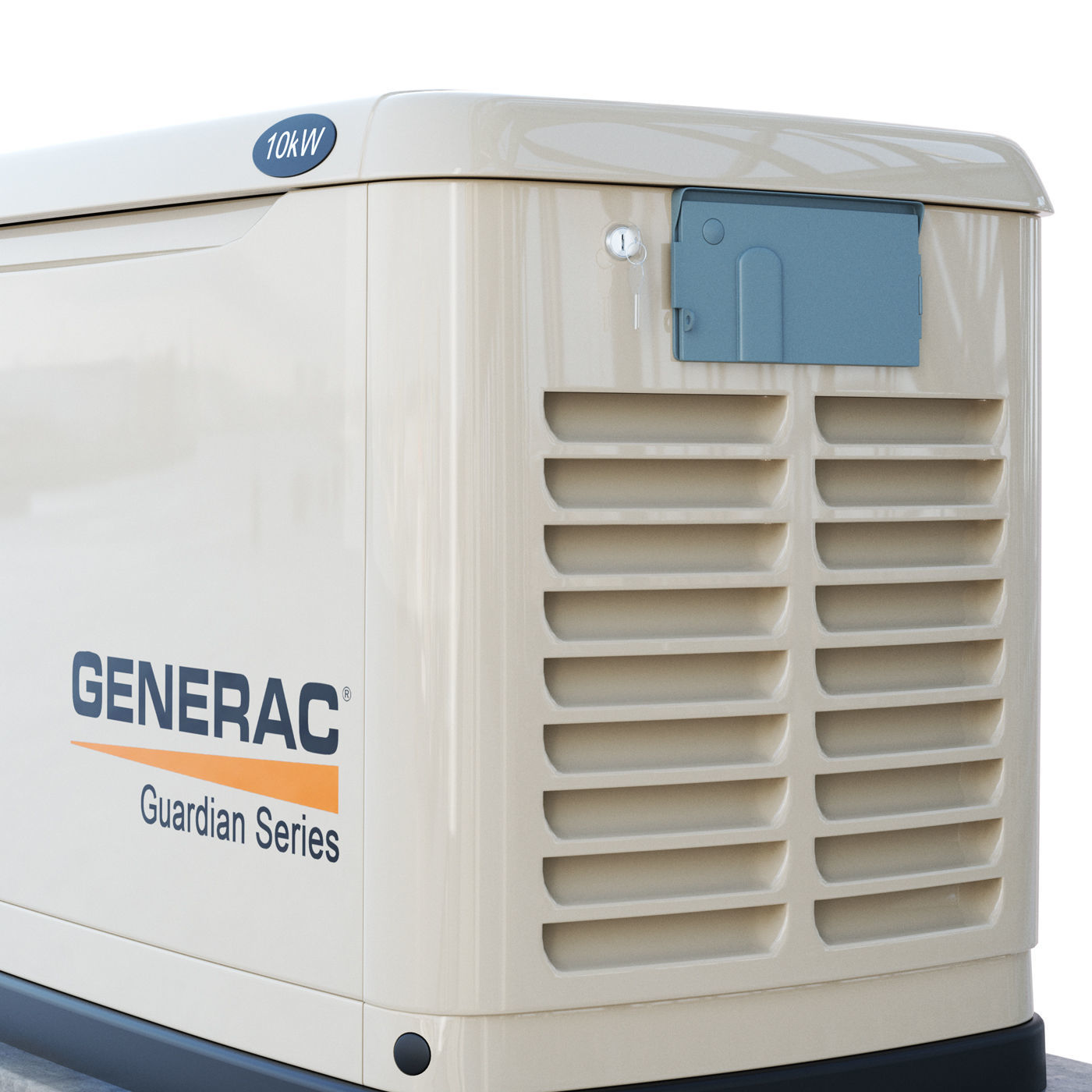 Generac Gas Generator 3D model_3