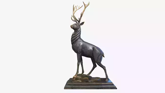 Deer Sculpture