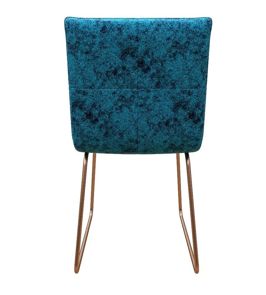 Chair dining with gold legs Low-poly 3D model_5