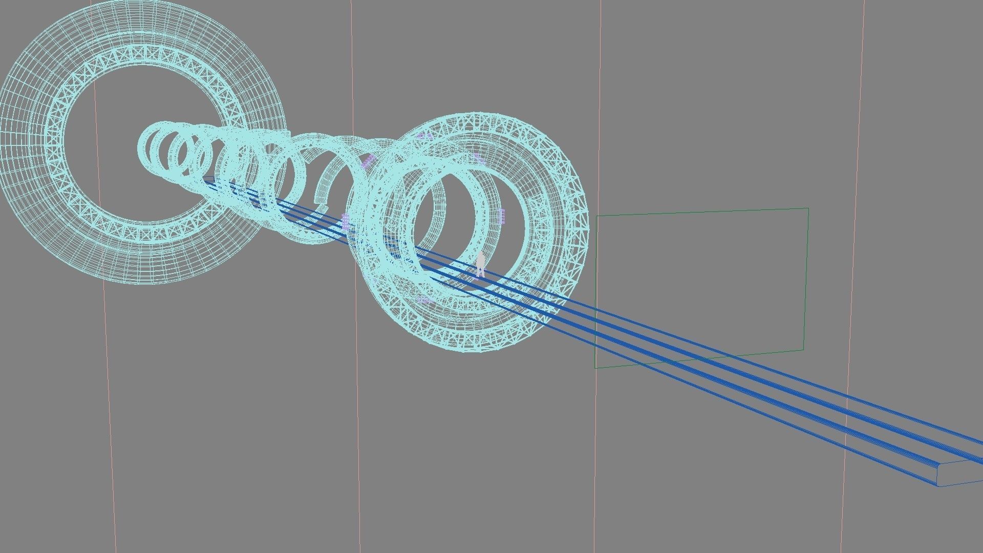 Space Bridge 3D model_6