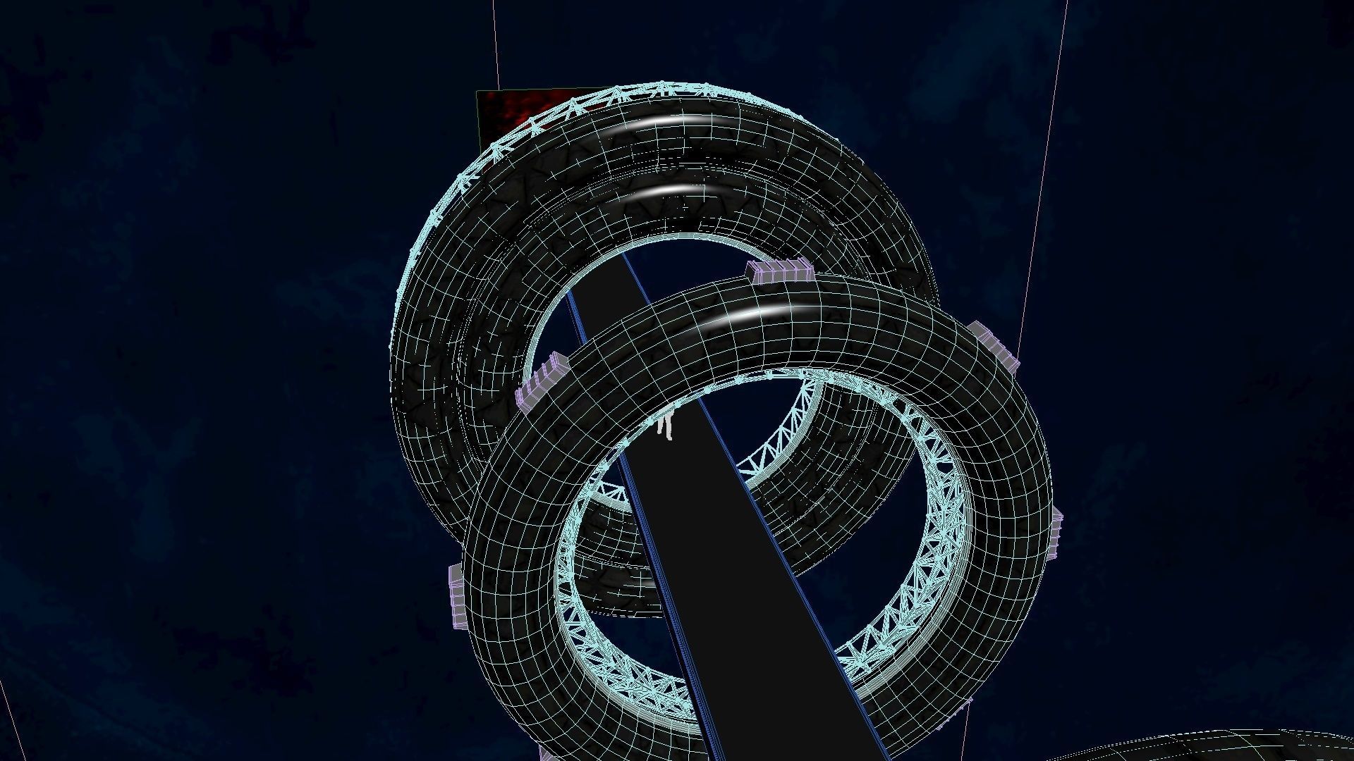 Space Bridge 3D model_32