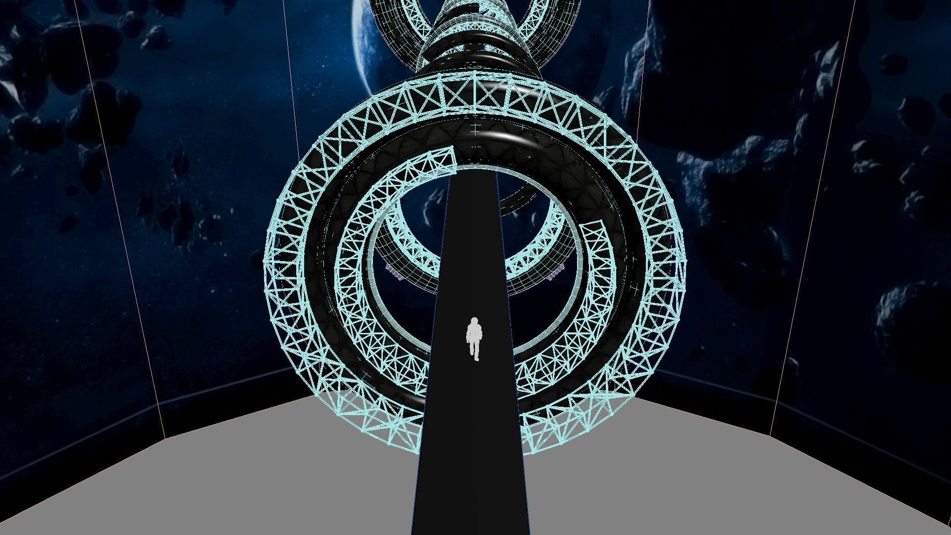 Space Bridge 3D model_37