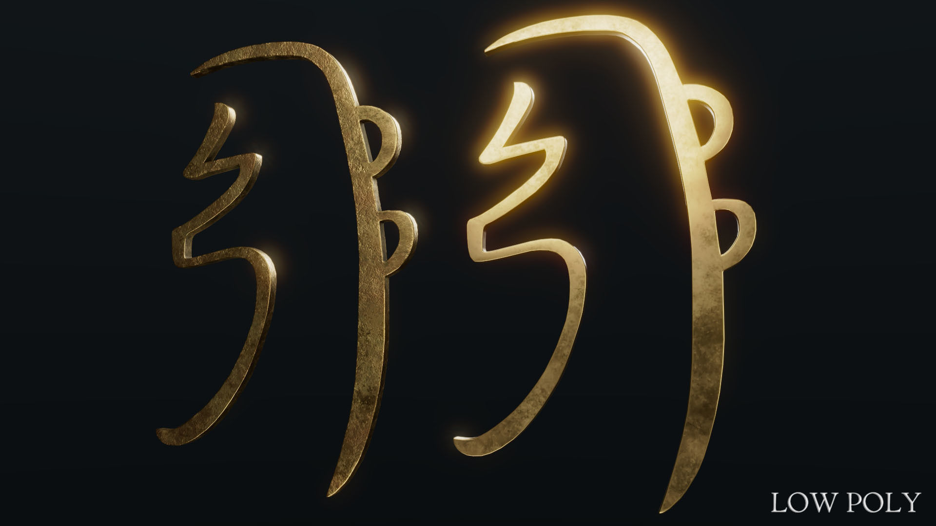 She He Ki Low-poly 3D model_69