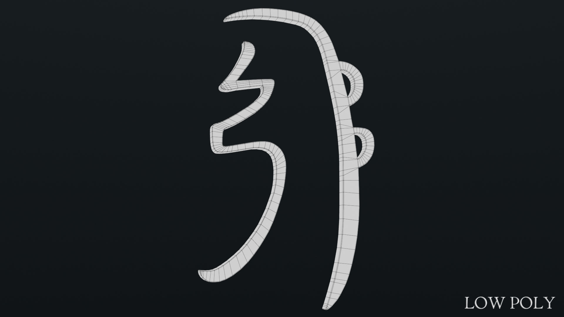 She He Ki Low-poly 3D model_32