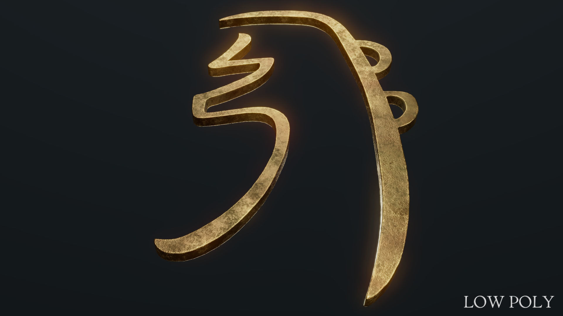 She He Ki Low-poly 3D model_42