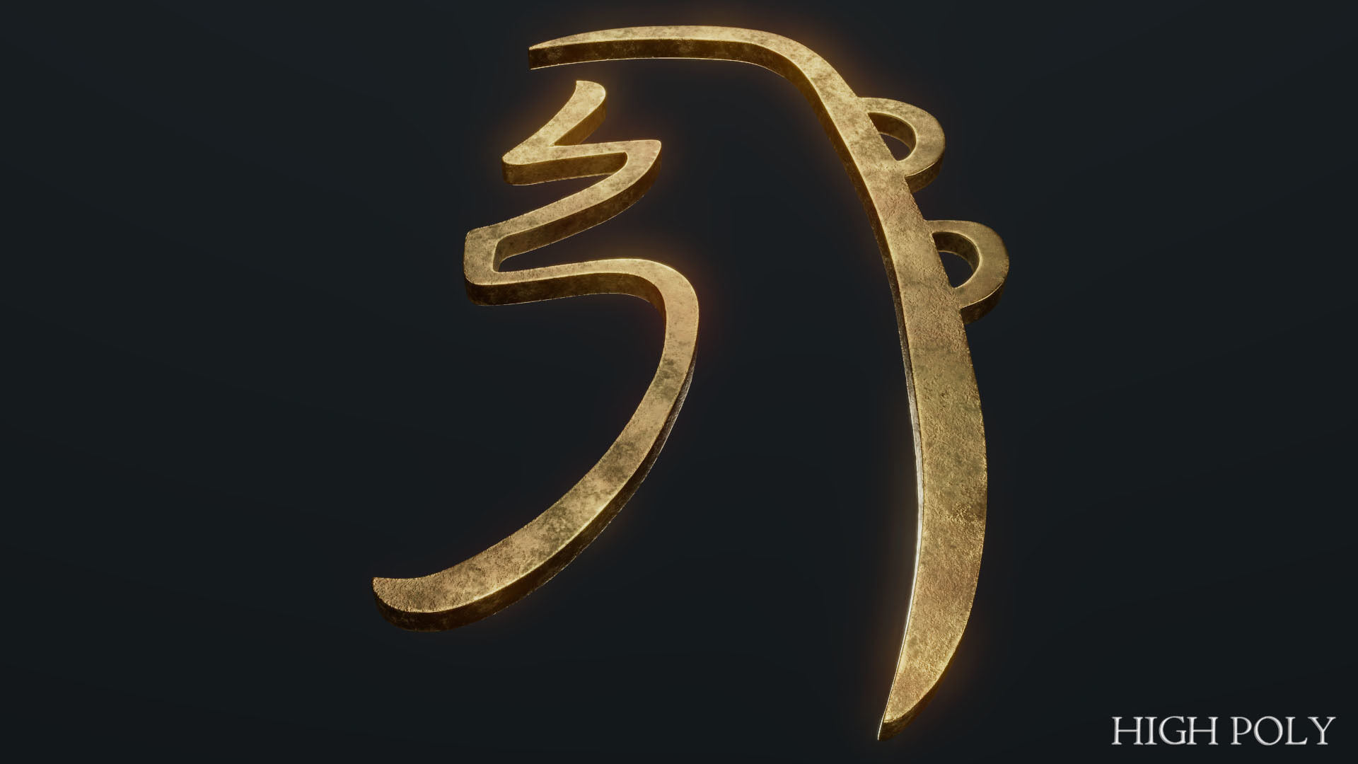 She He Ki Low-poly 3D model_15