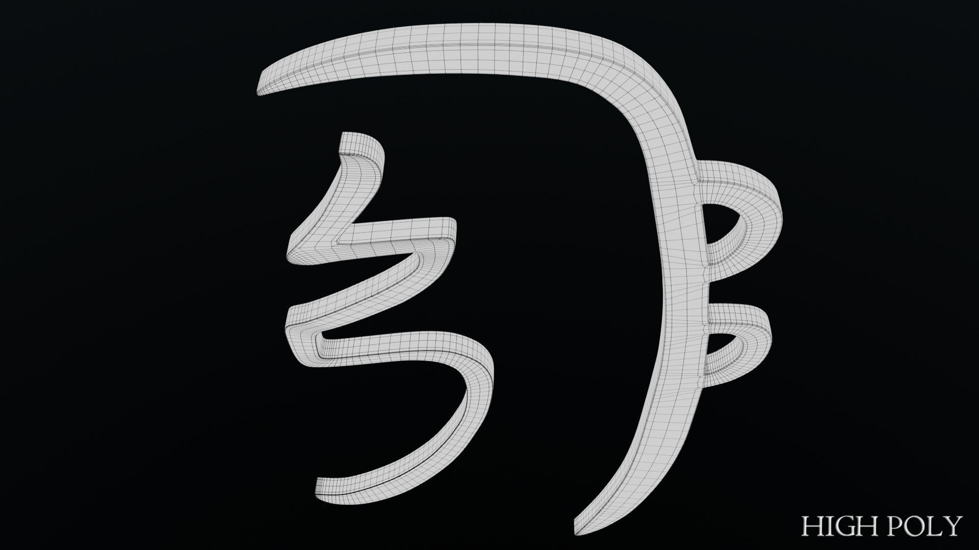 She He Ki Low-poly 3D model_14