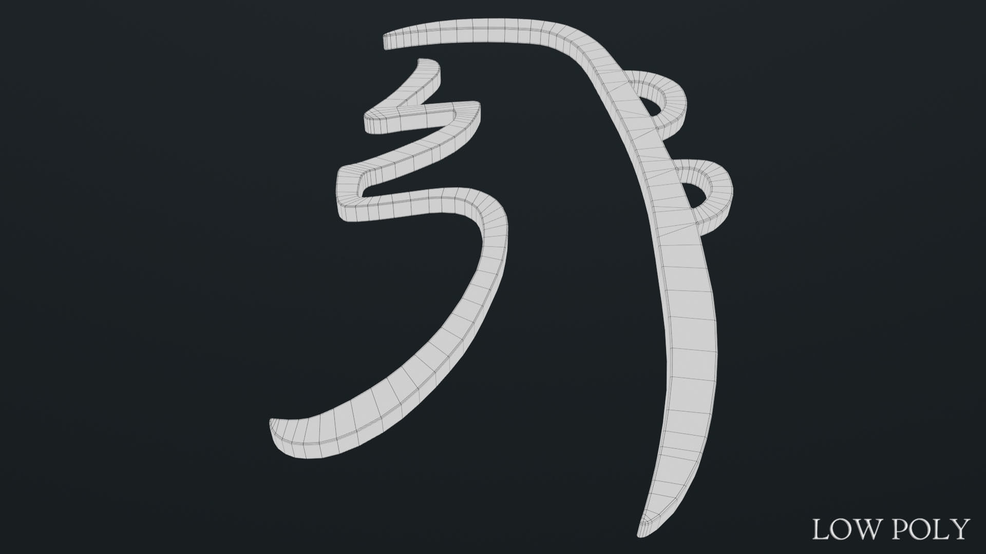 She He Ki Low-poly 3D model_44