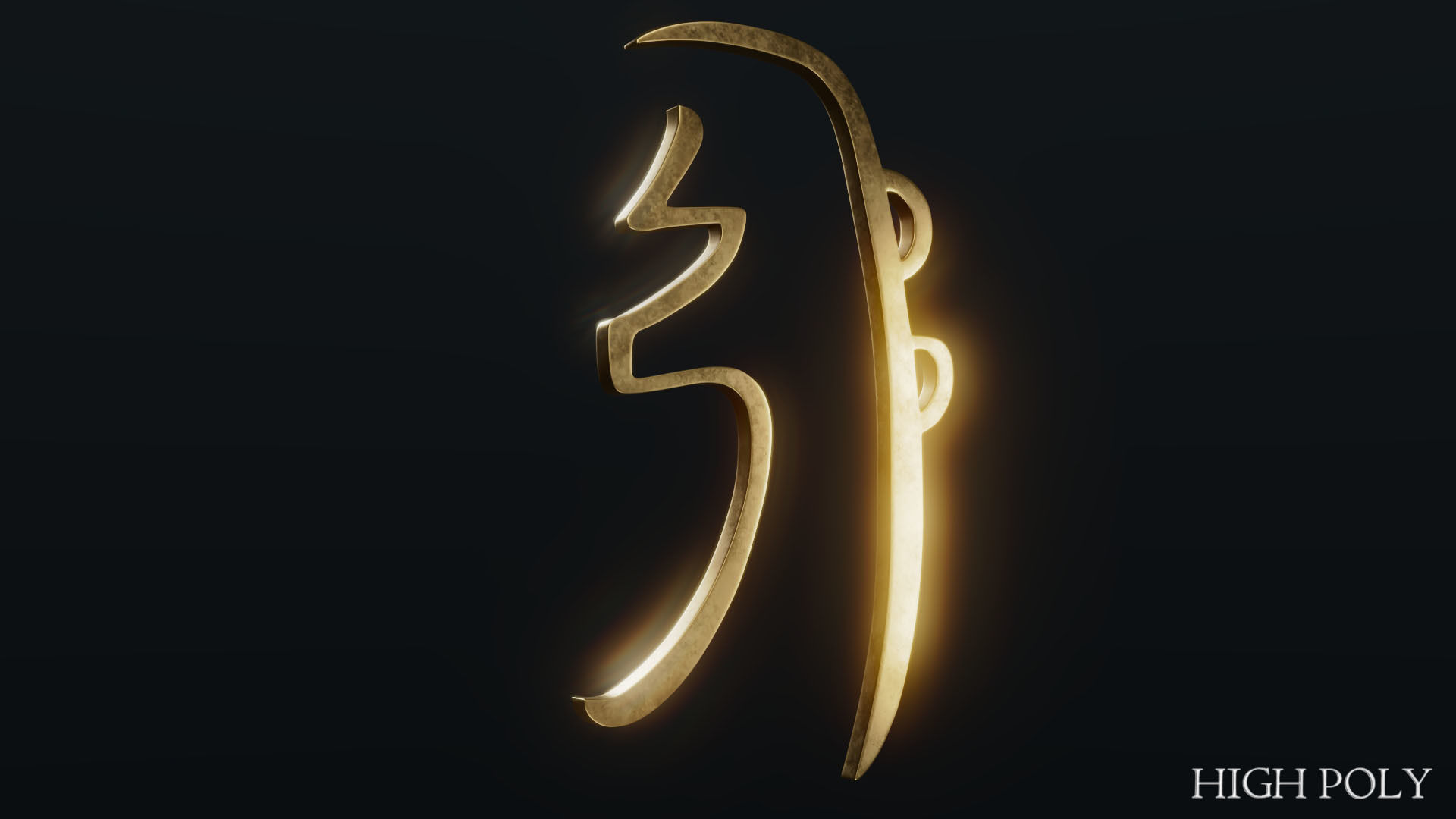 She He Ki Low-poly 3D model_10