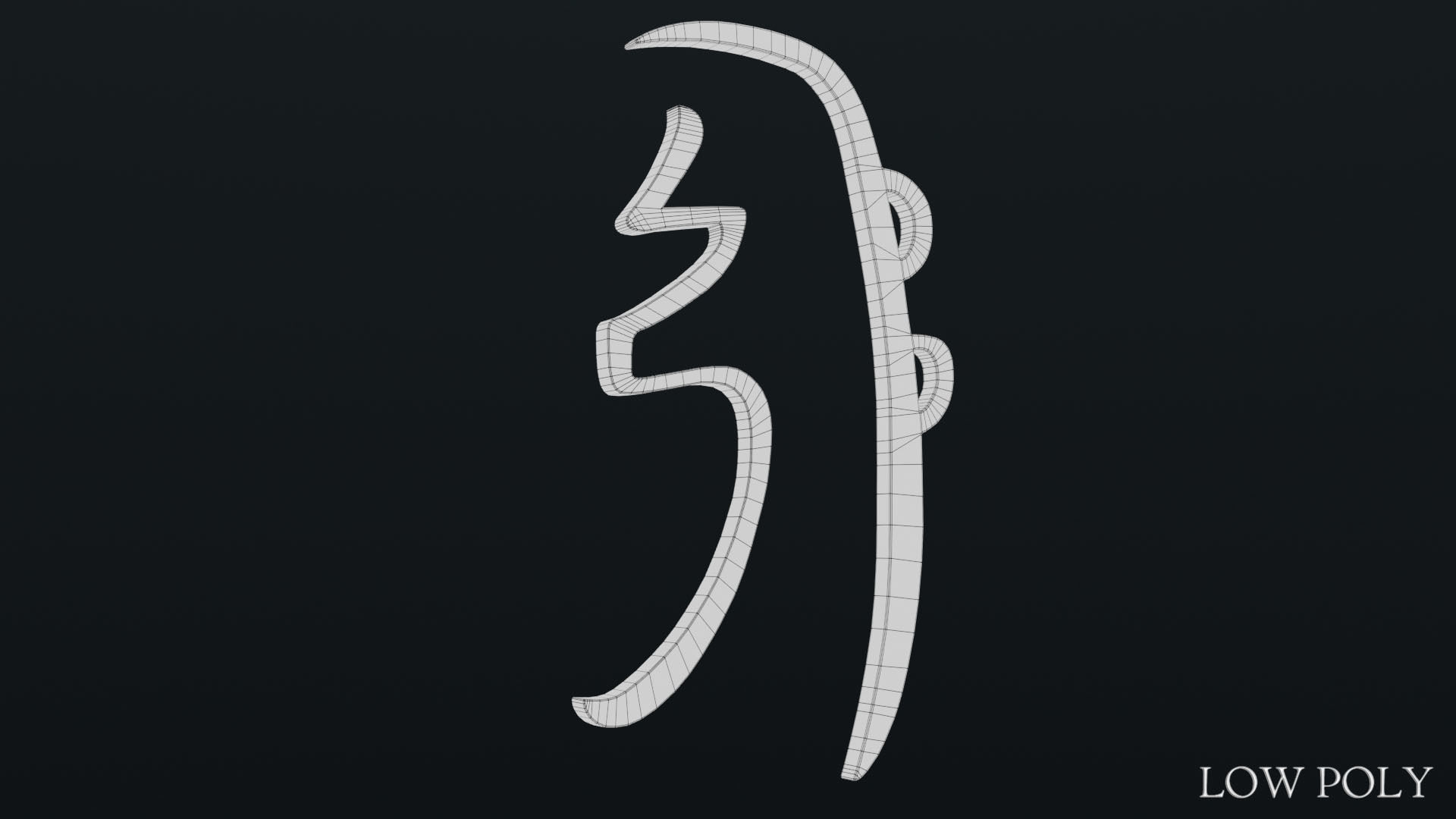 She He Ki Low-poly 3D model_38