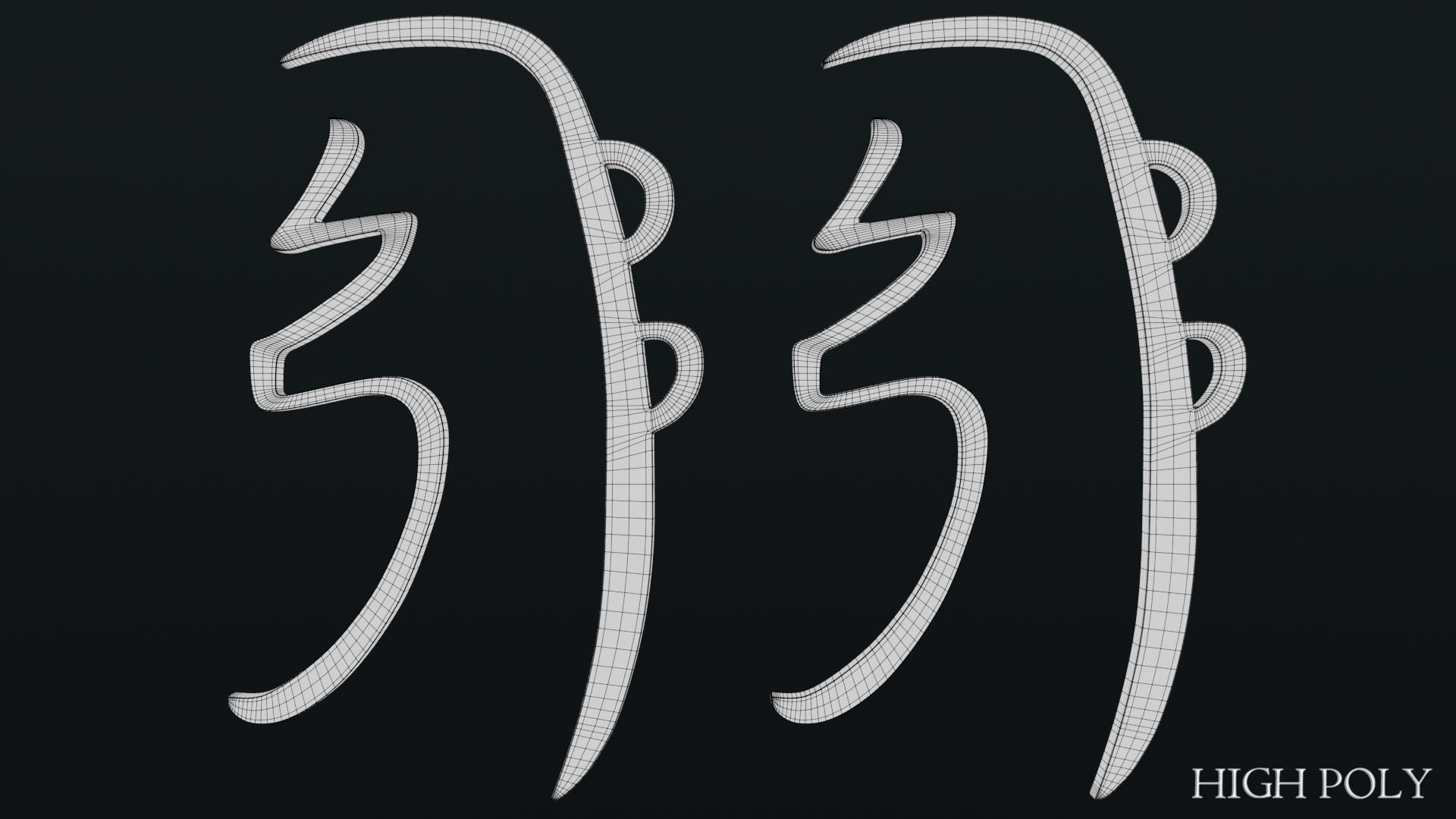 She He Ki Low-poly 3D model_66