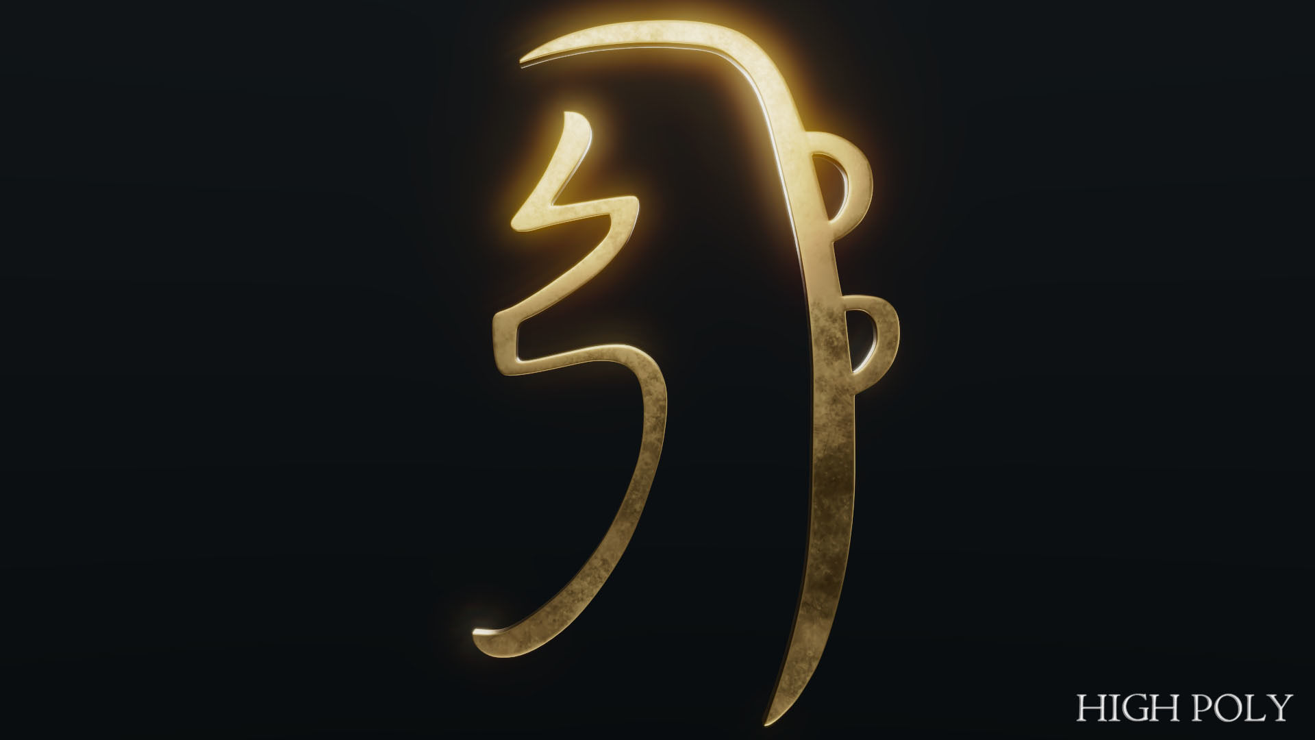 She He Ki Low-poly 3D model_7