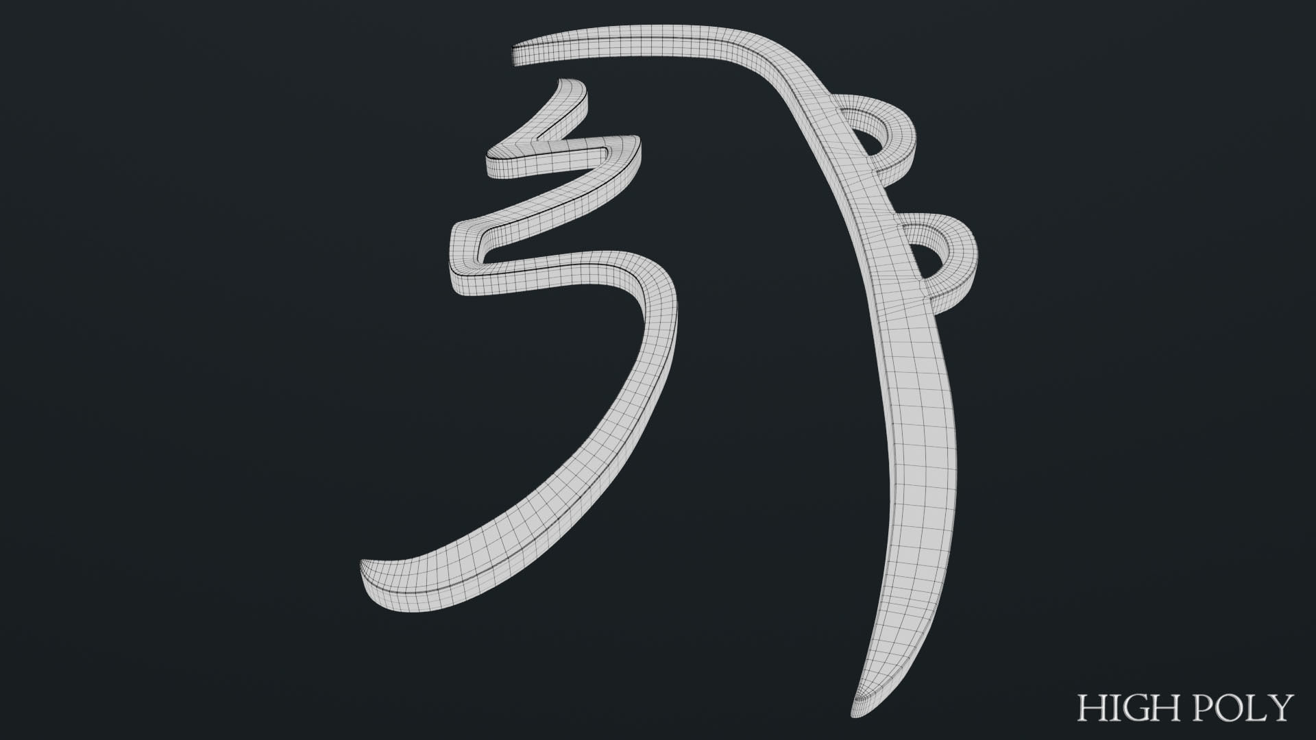 She He Ki Low-poly 3D model_17