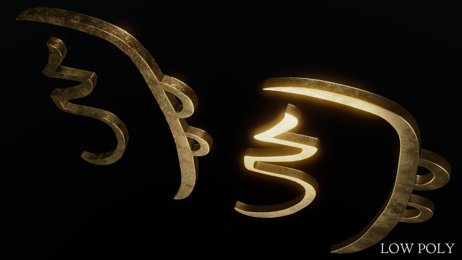 She He Ki Low-poly 3D model_71