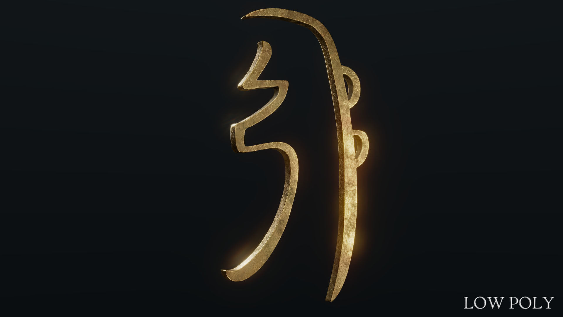 She He Ki Low-poly 3D model_36