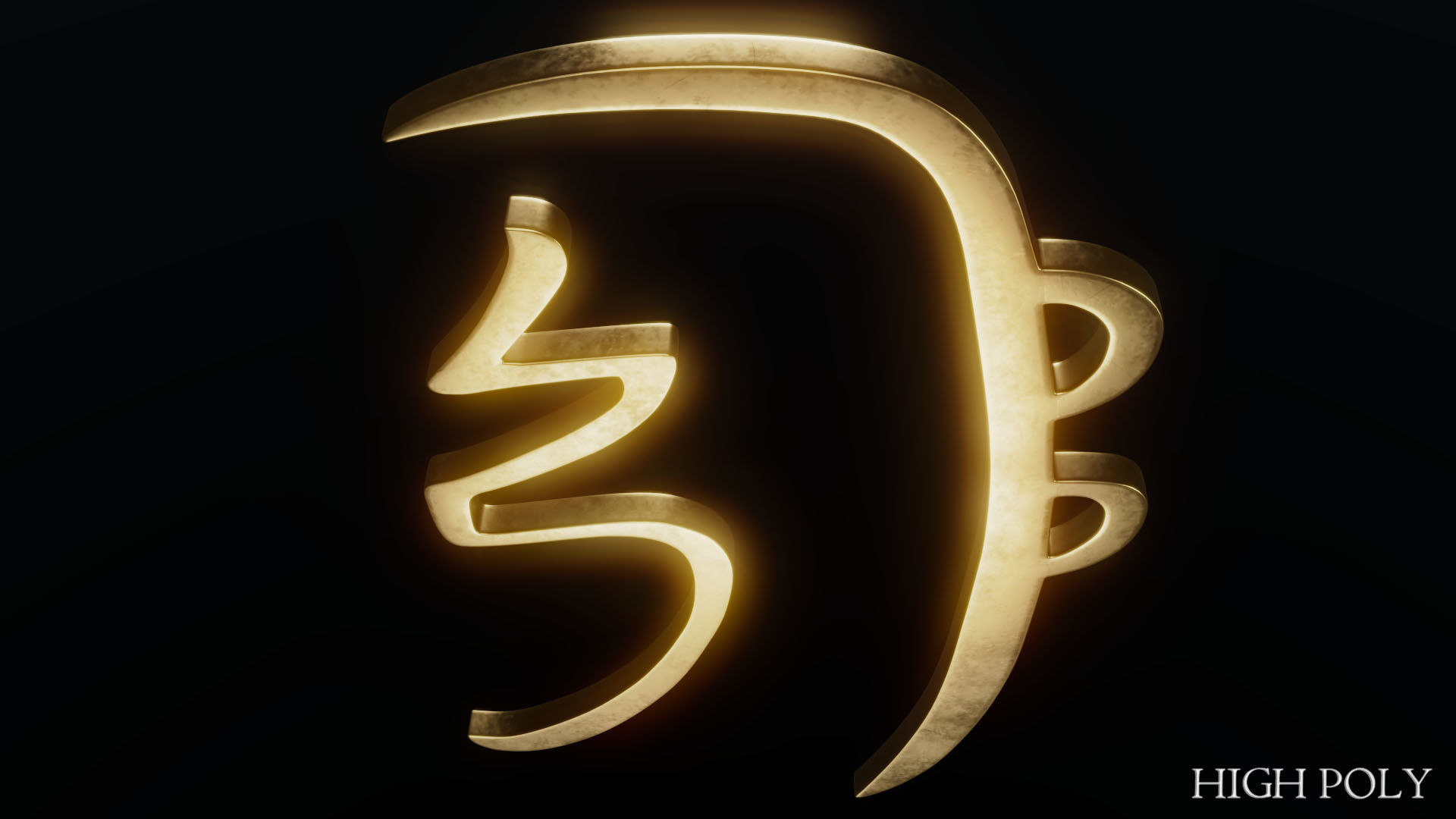 She He Ki Low-poly 3D model_13