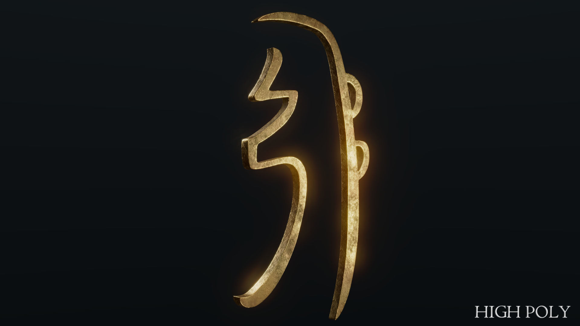 She He Ki Low-poly 3D model_27