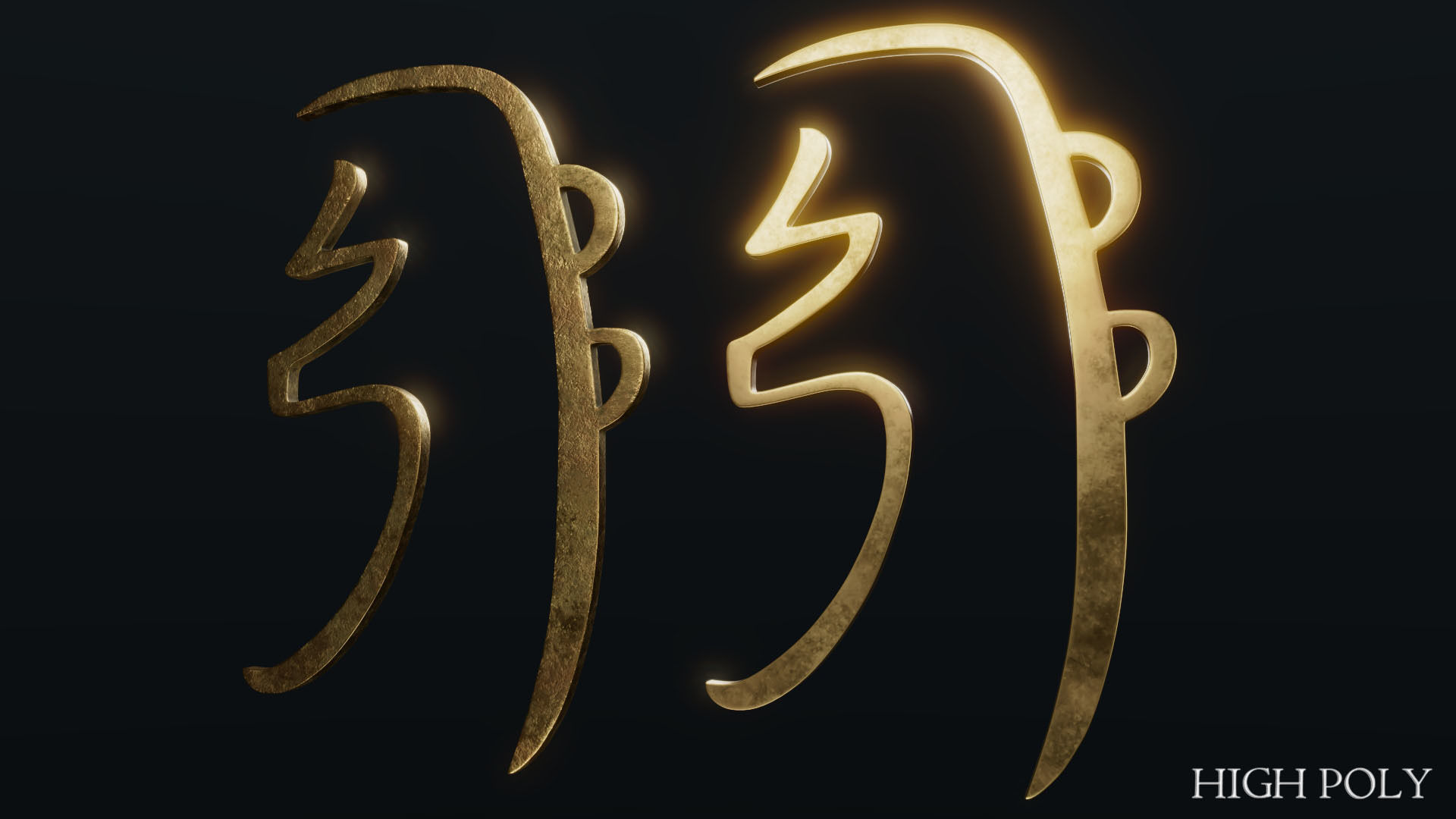 She He Ki Low-poly 3D model_59