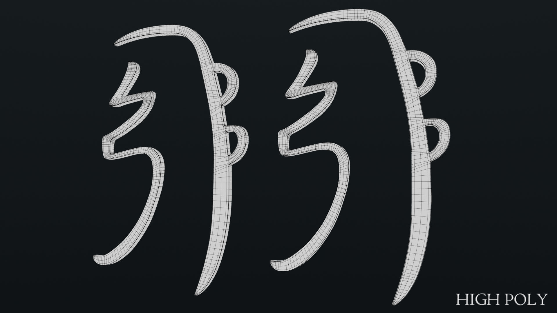 She He Ki Low-poly 3D model_60