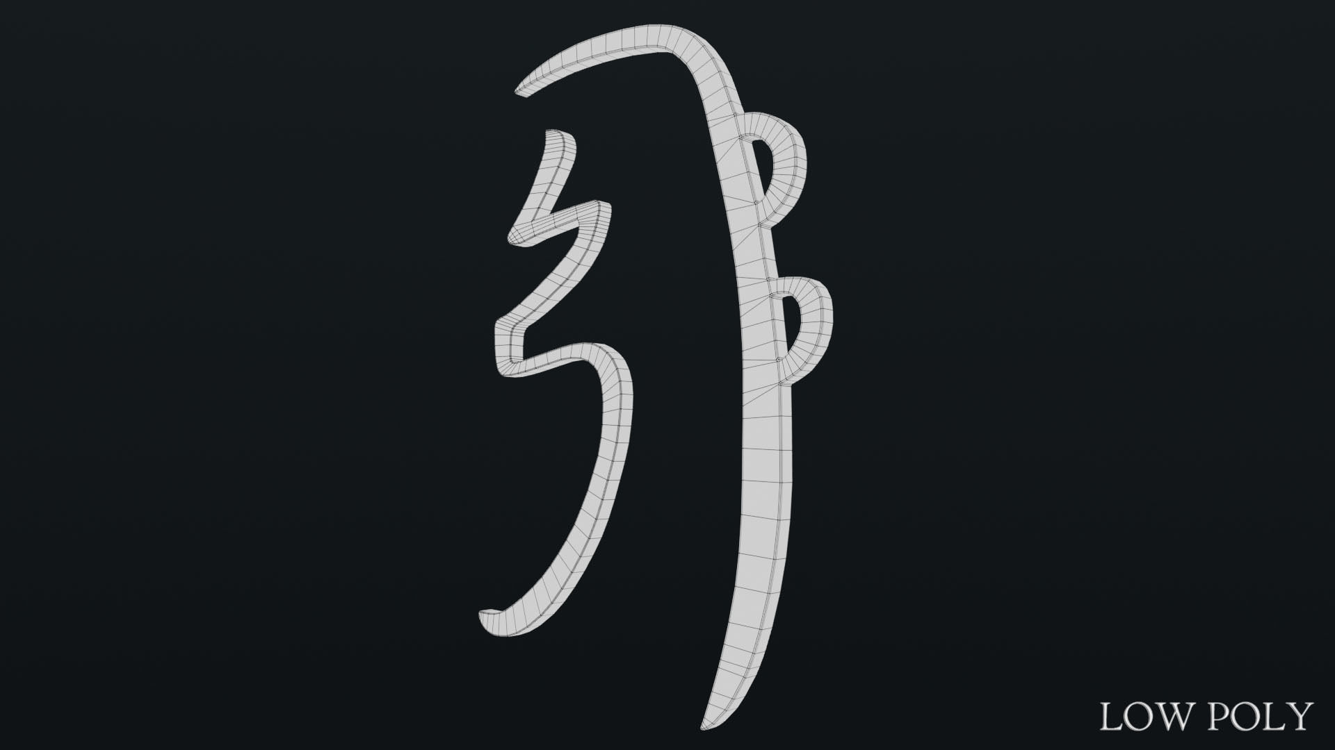 She He Ki Low-poly 3D model_47