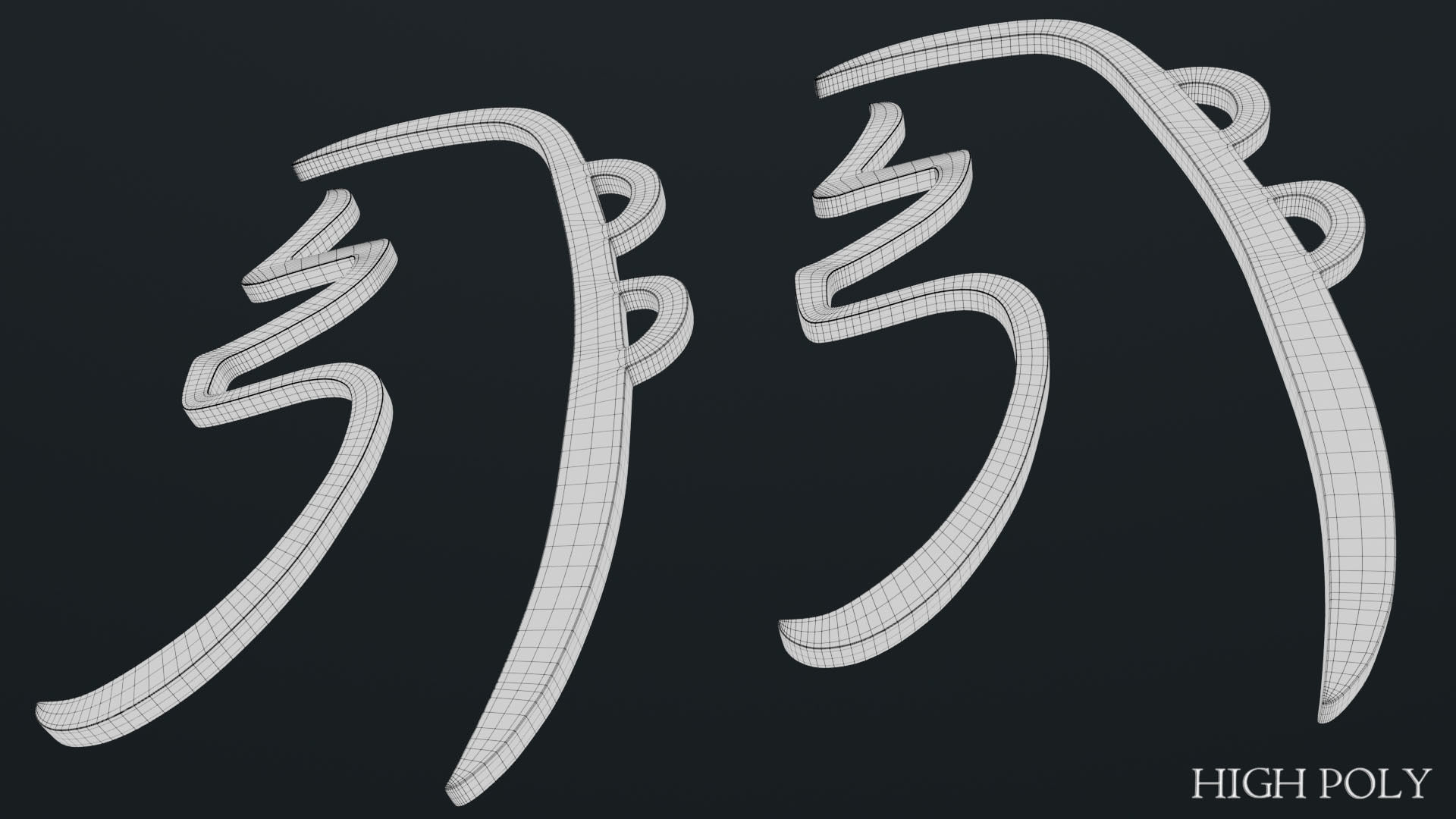 She He Ki Low-poly 3D model_64