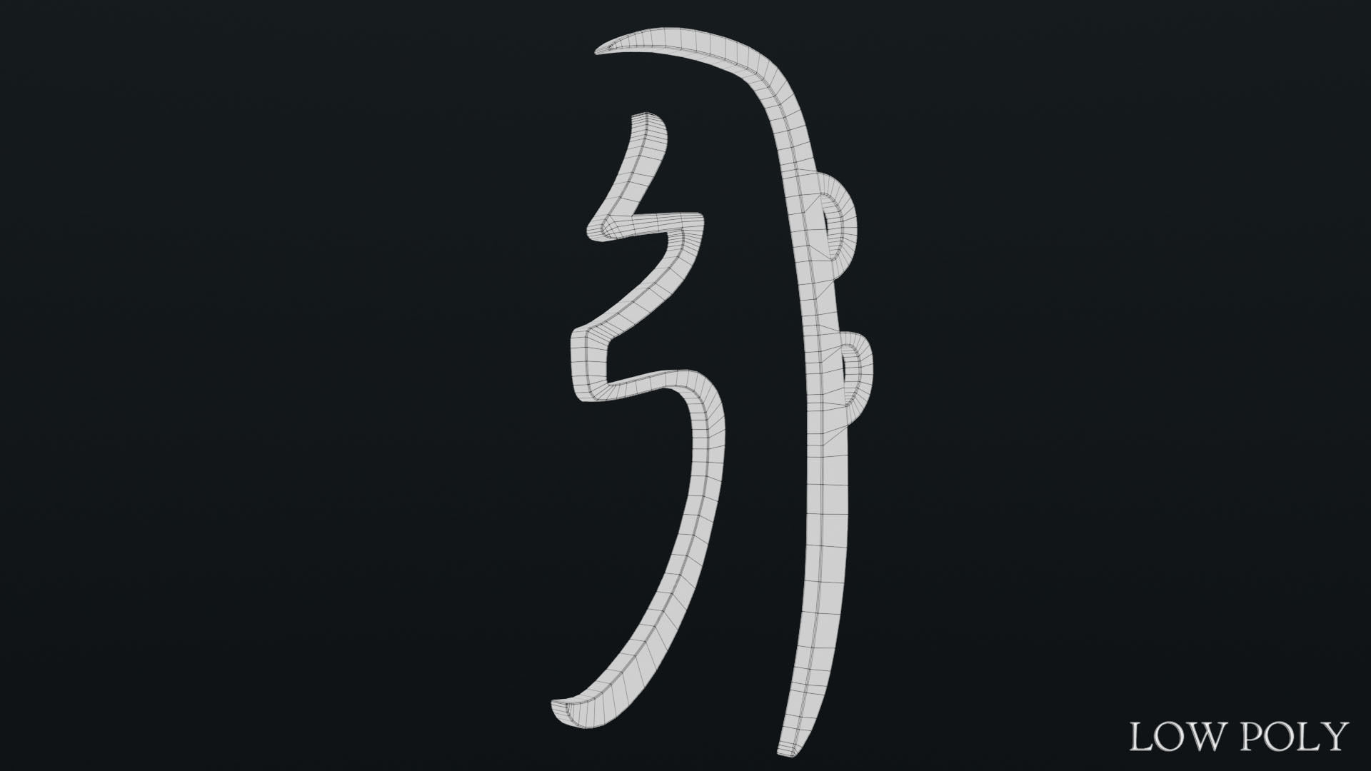 She He Ki Low-poly 3D model_56