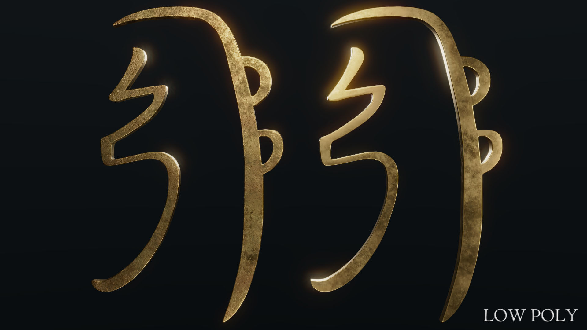 She He Ki Low-poly 3D model_75