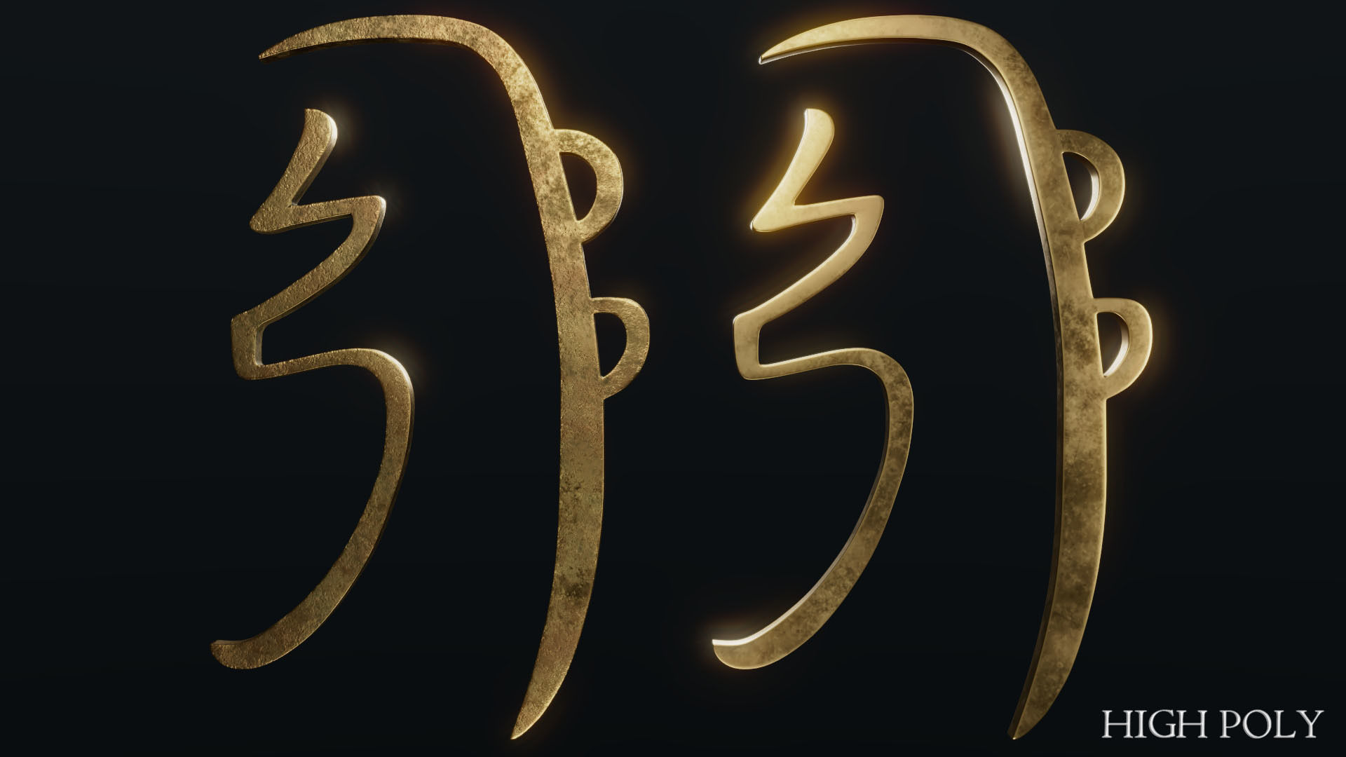 She He Ki Low-poly 3D model_65