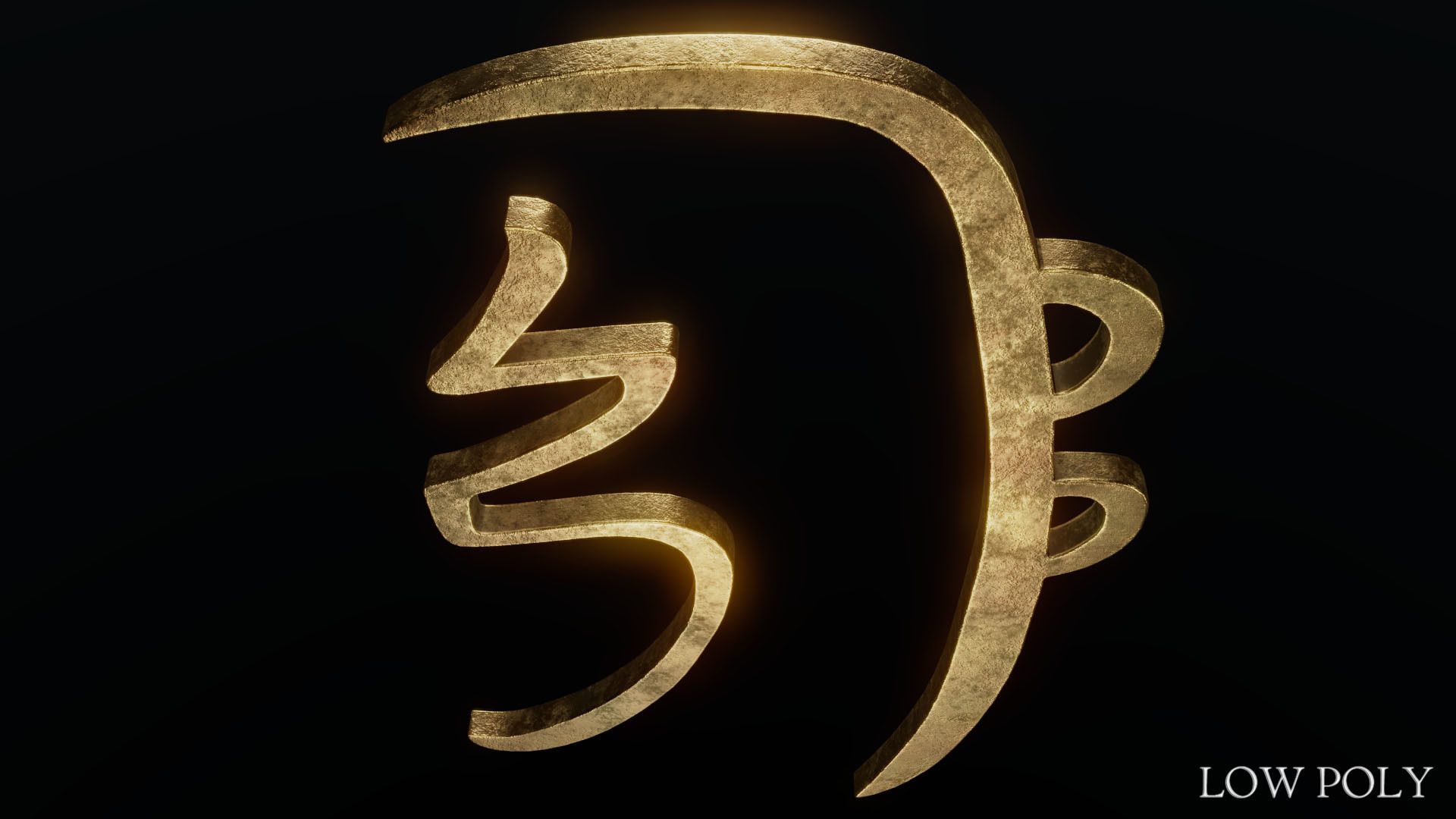 She He Ki Low-poly 3D model_39