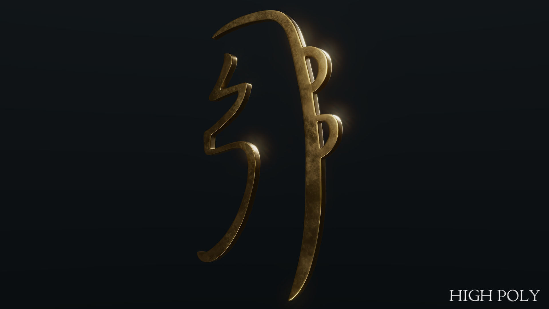 She He Ki Low-poly 3D model_19