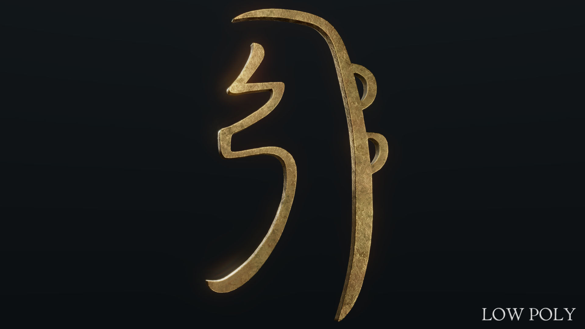 She He Ki Low-poly 3D model_30