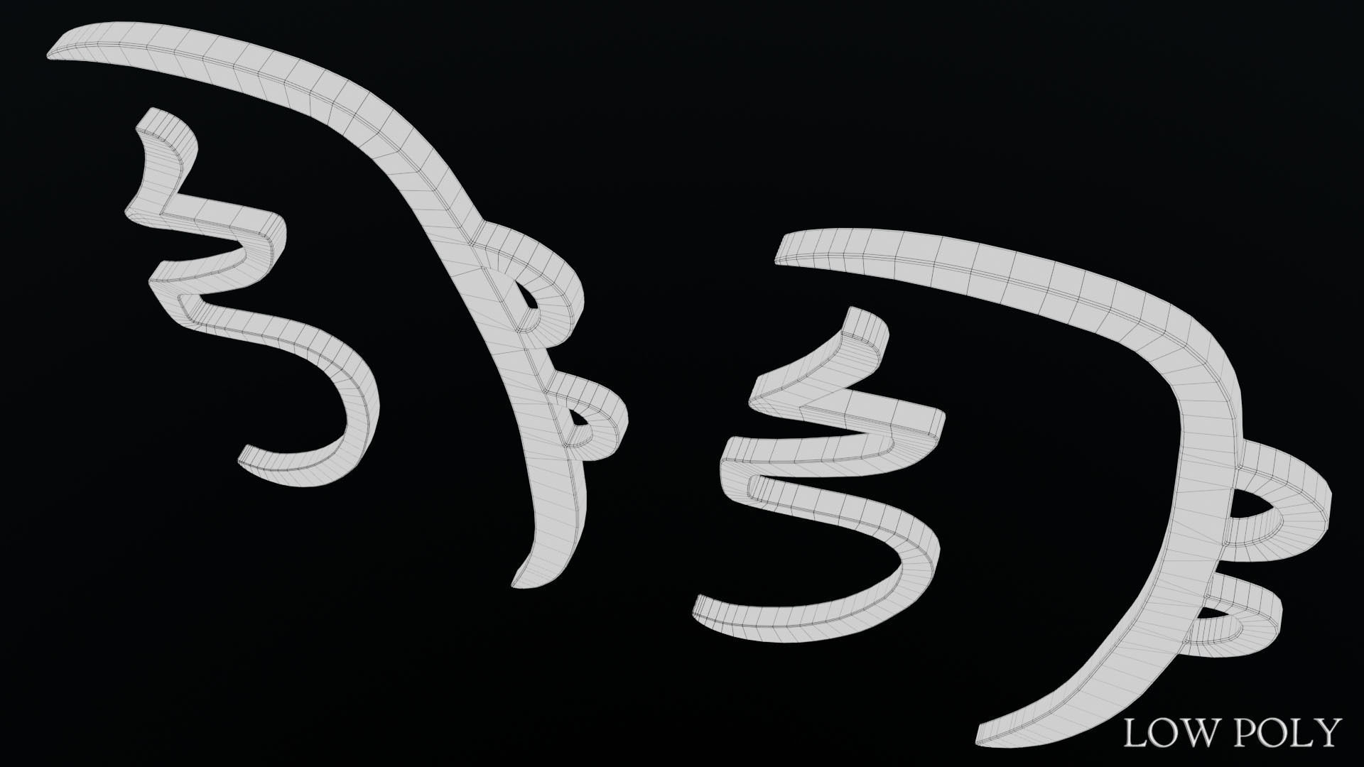 She He Ki Low-poly 3D model_72