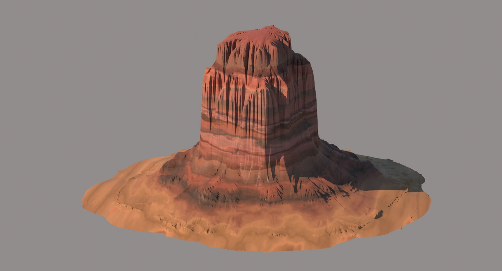 Arizona Mountain 2 3D model_8
