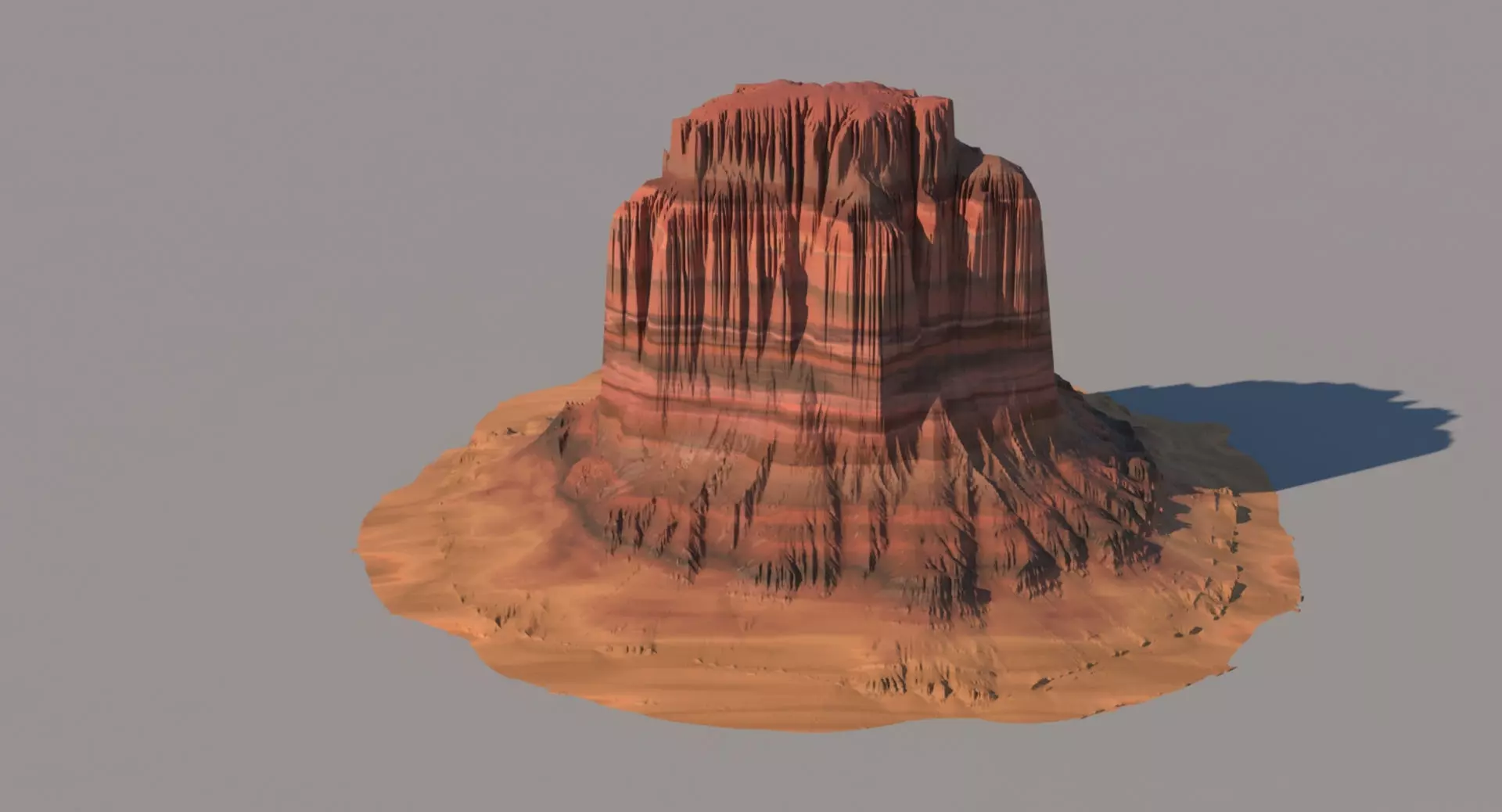 Arizona Mountain 2 3D model_0