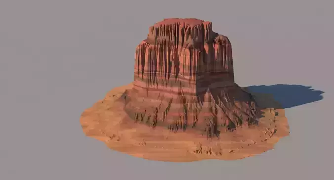 Arizona Mountain 2 3D model Arizona Mountain 2 3D model