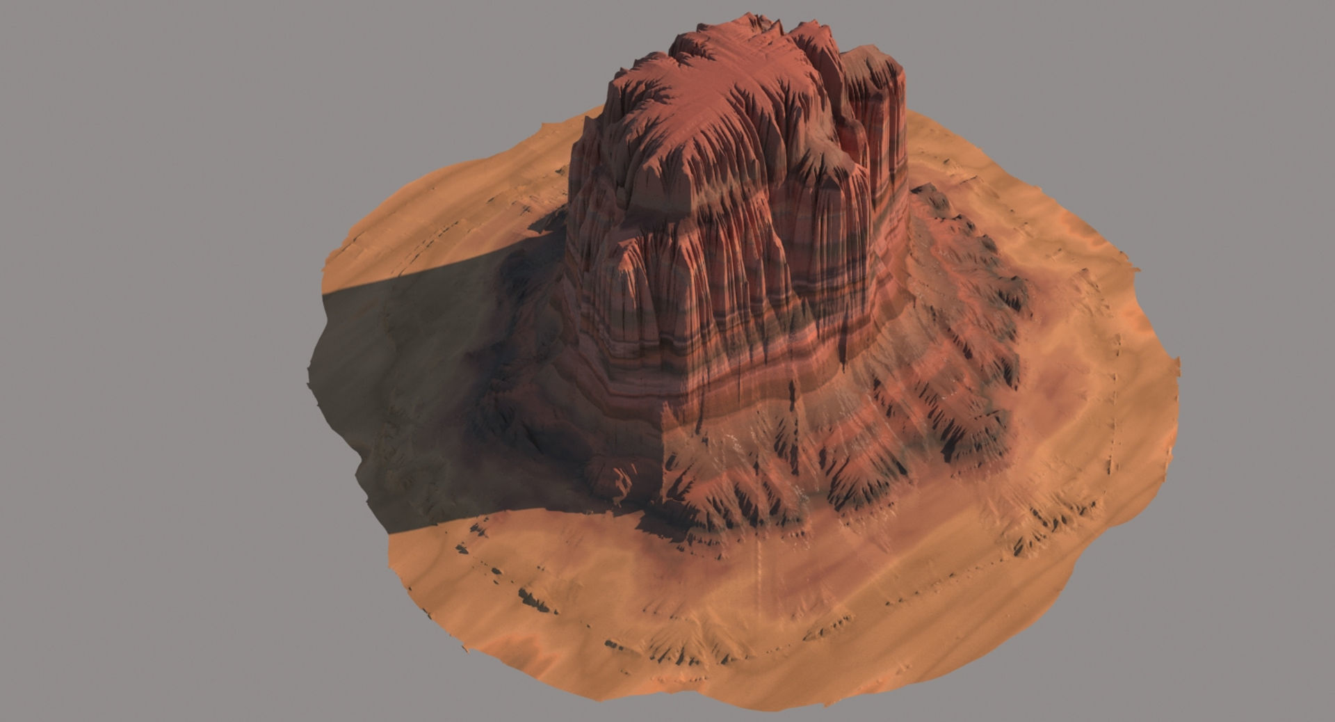 Arizona Mountain 2 3D model_3