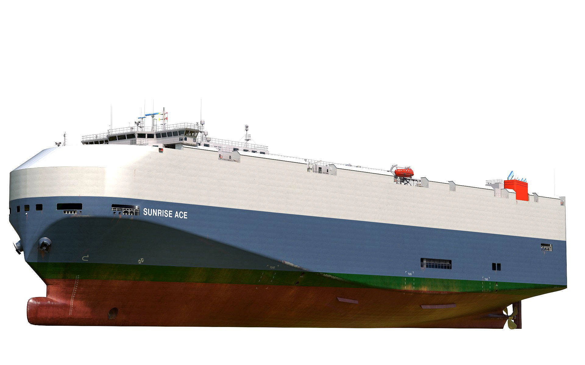 Vehicles Carrier RoRo 3D model