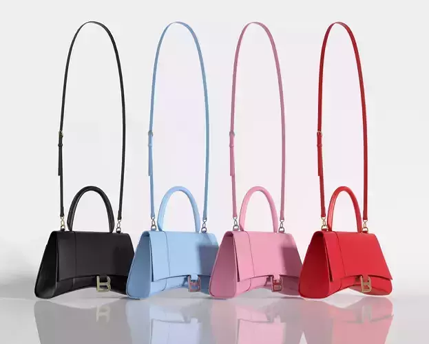 Balenciaga Hourglass bag - 3d Model