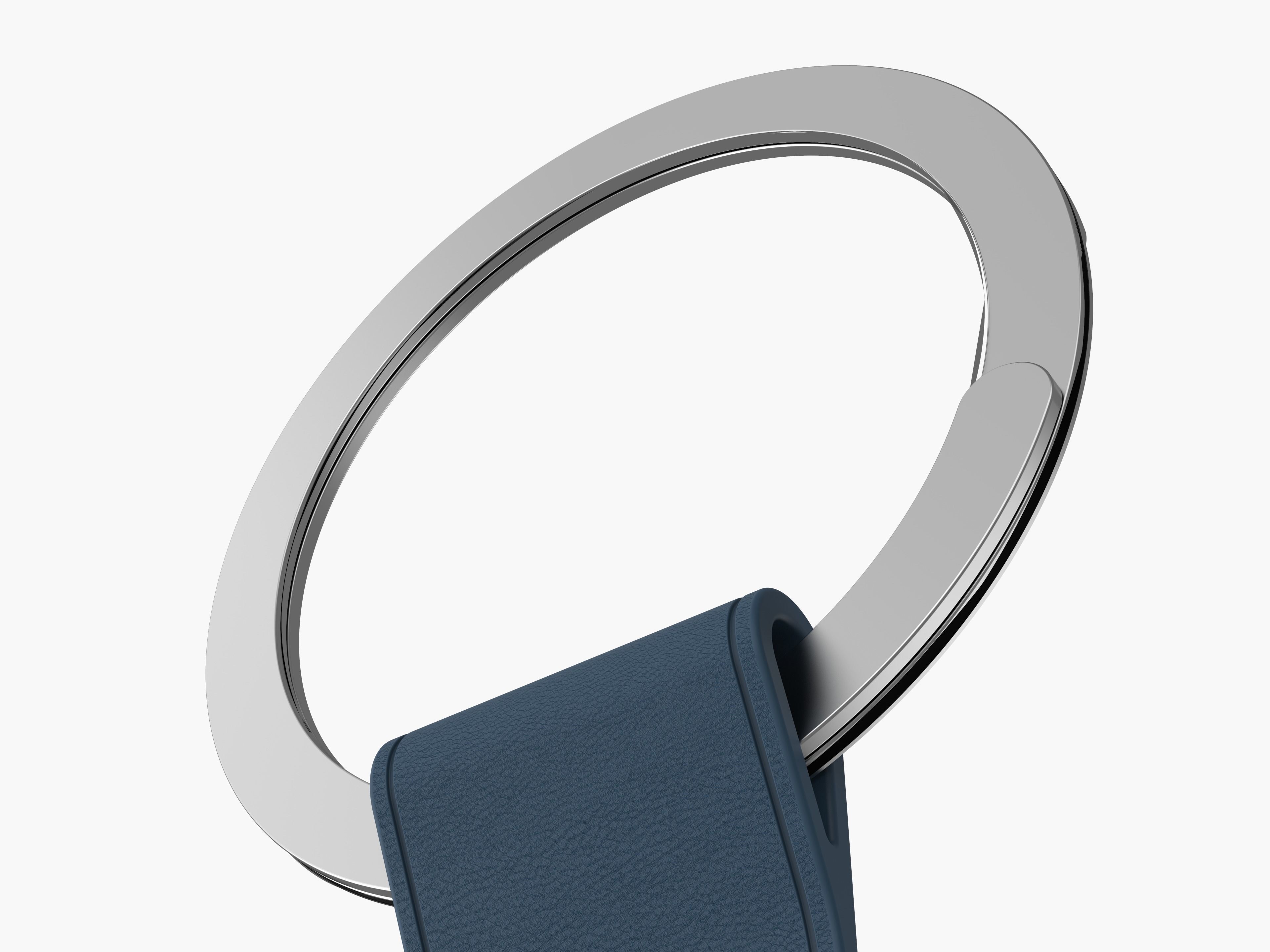 Apple AirTag with Leather Key Ring 3D model_11