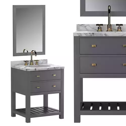 HUTTON POWDER WASHSTAND 3D model