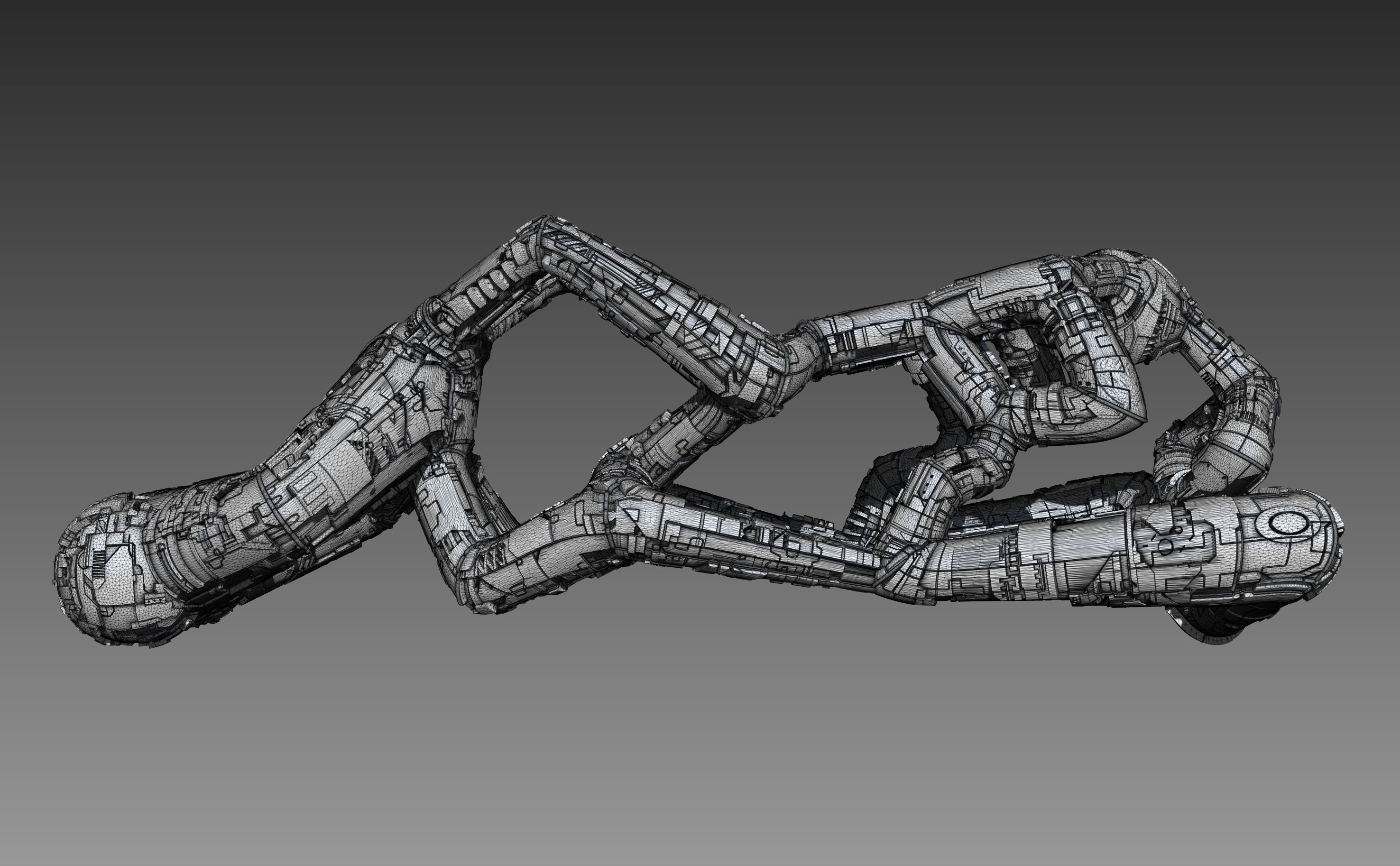 space equipment node 00137 3D model_5