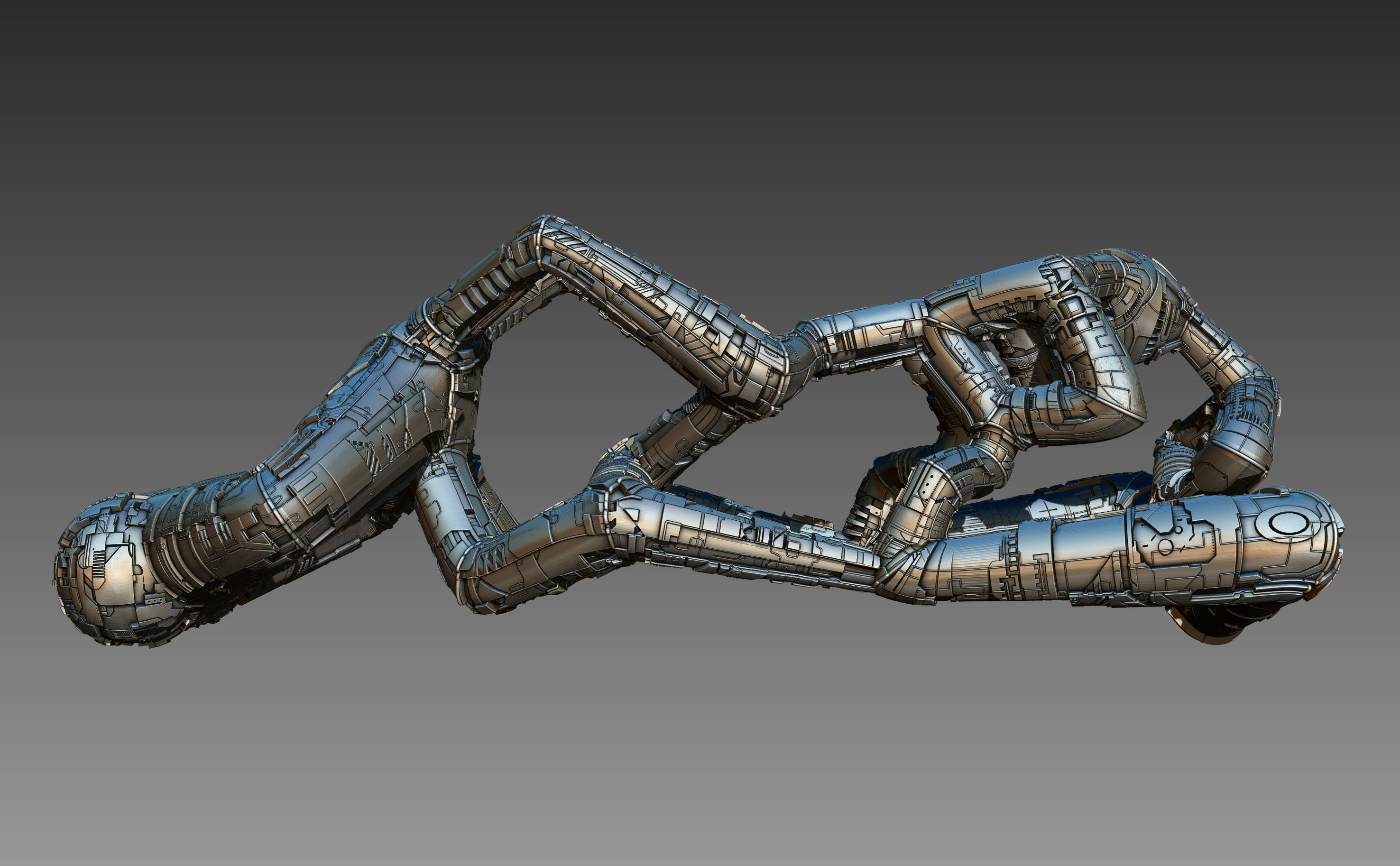 space equipment node 00137 3D model_3