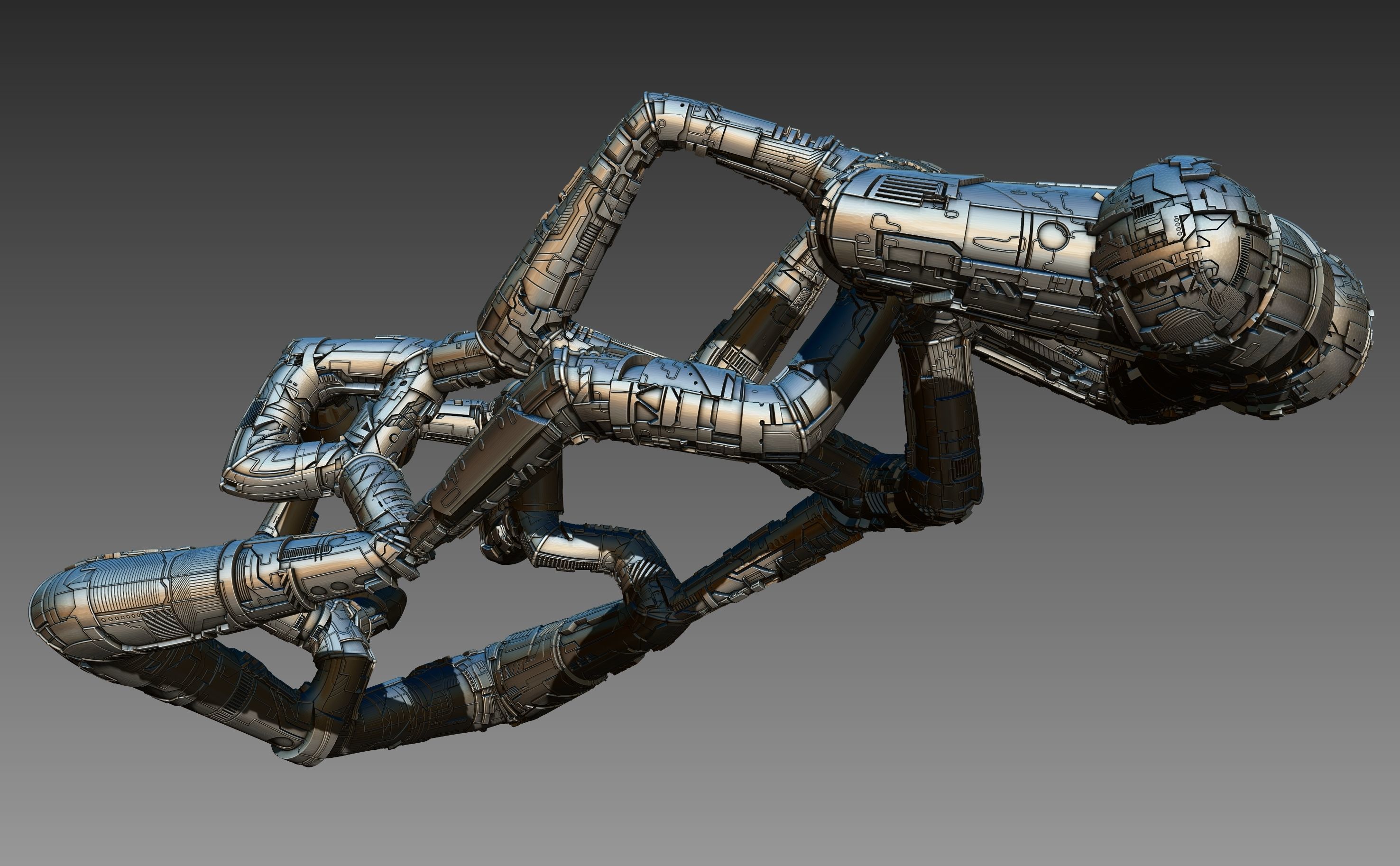 space equipment node 00137 3D model_9