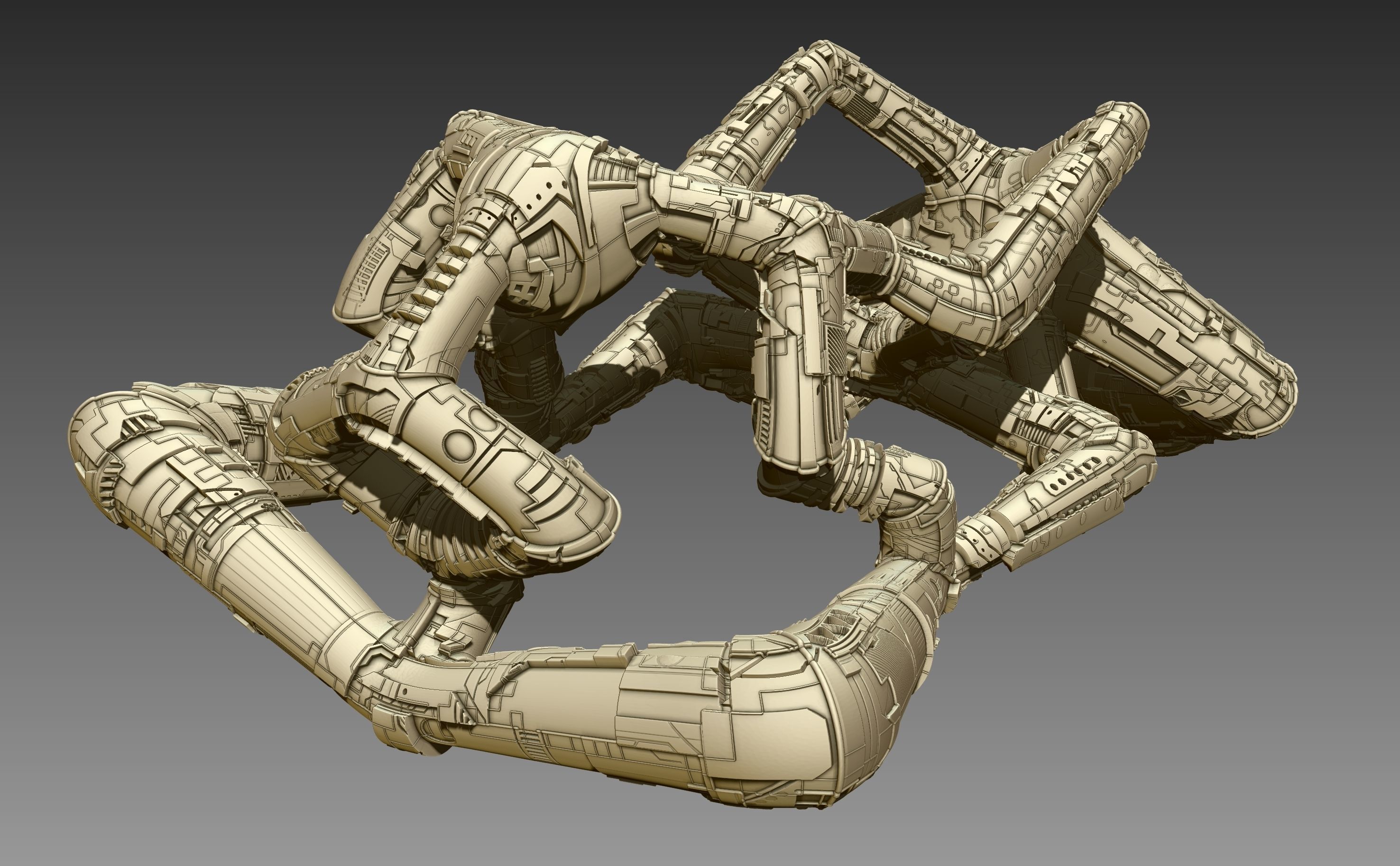 space equipment node 00137 3D model_1